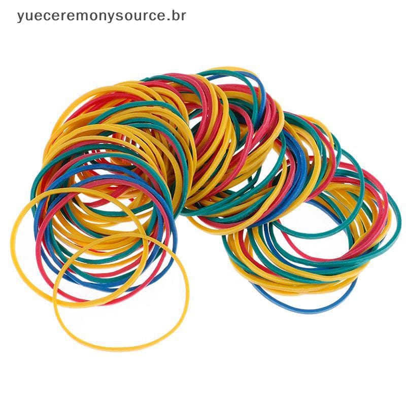 # yuece 100 Pçs/Lote Elástico Cores Misturadas Magia tris Adereços Mágicos ,