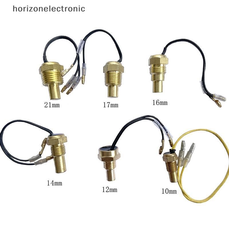 1PC 12V/24V 10MM 12MM 14MM 16MM 17MM 21MM Sensor De Temperatura Da Água Universal Do Carro Medidor
