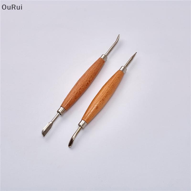 [B & C] Conjunto De Ferramentas Para Artesanato Em Couro , Caneta Modelagem , Ferramenta De Escultura Relevo Design De P