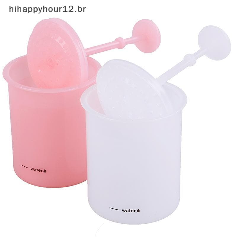 HIHAP 1X Moda Rosto Ferramenta De Limpeza Limpador Fabricante De Espuma Copo Doméstico De Bolha