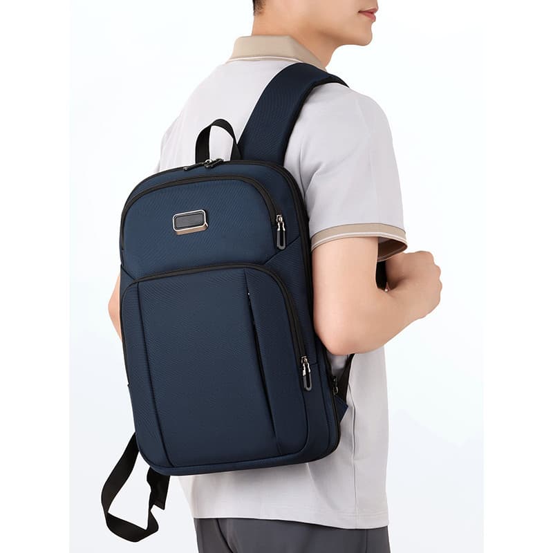 Bolsa de computador mochila pequena High-End sentimento portátil Tablet mochila masculina trabalho leve mochila de expan