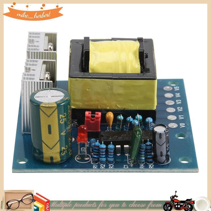 150W Carro DC 12V Para AC 110V 220V 20KHZ Inversor De Energia Carregador Conversor Placa Impulso Onda Quadrada De Alta F