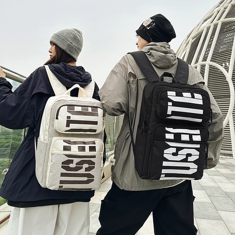 Street Wear mochila 2025 novo estilo esportes lazer grande capacidade computador saco de escola estudante universitário
