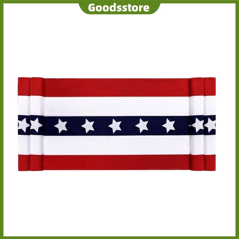 Bandeiras Patrióticas Grandes De 2 X 20 Pés Resistentes Ao Desgaste Para Decoração De Casa [Goodsstore.br]