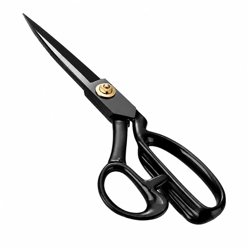 Tesoura de Alfaiate Profissional Titanium Corte e Costura 8,9 10, 11 E 12 Polegadas
