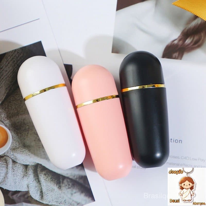 Rolo Facial Pedra Vulcânica Antioliosidade .