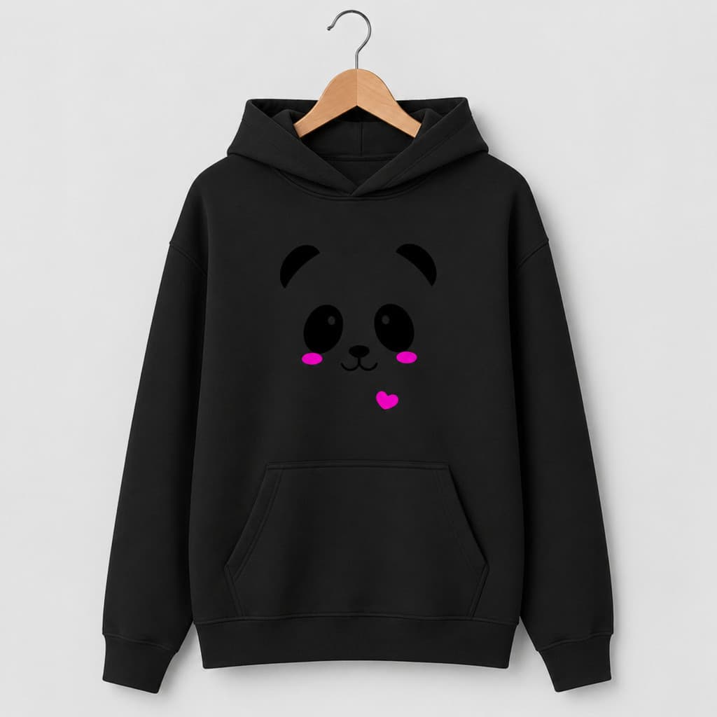 Moletom Básico Canguru Diversas Cores Feminino Panda PROMOÇAO Envio Imediato