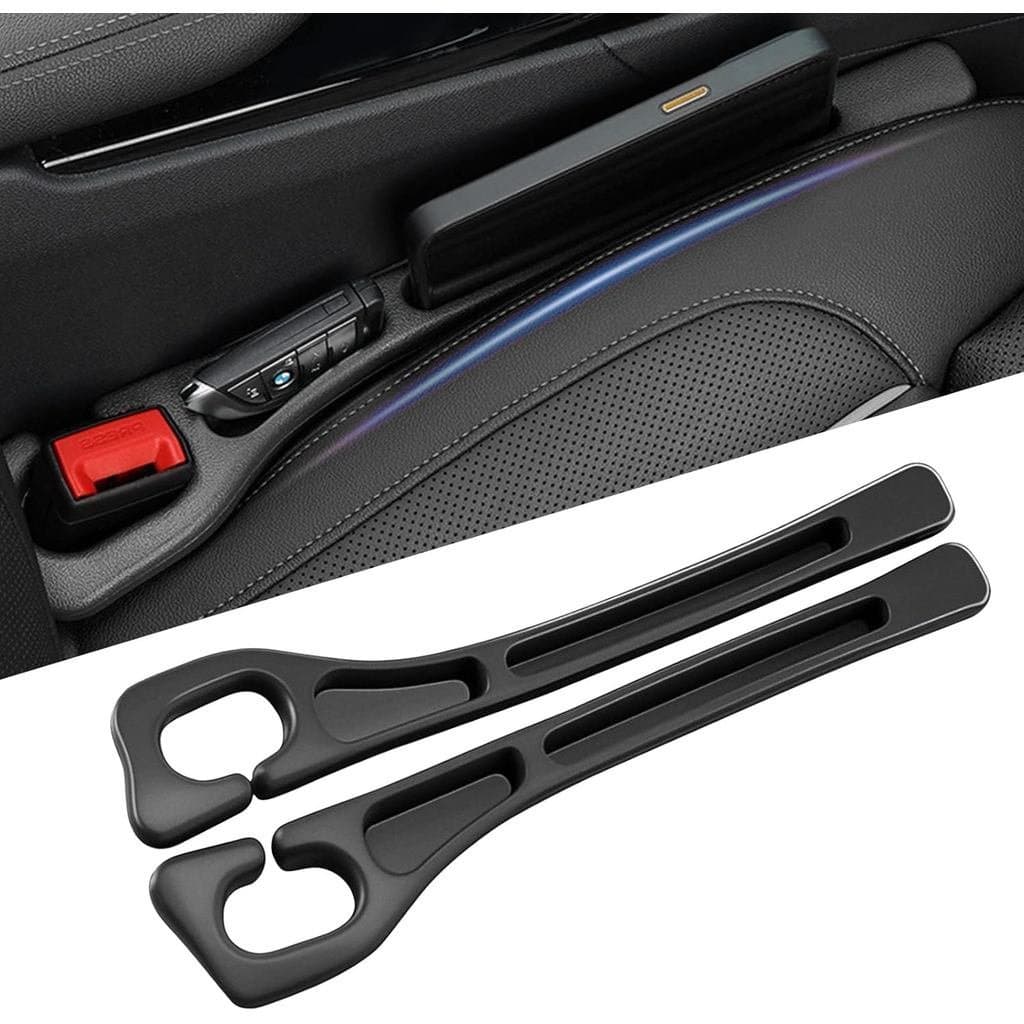 2 peças de preenchimento para frestas entre os assentos do carro, organizador universal para o espaço entre os assentos,