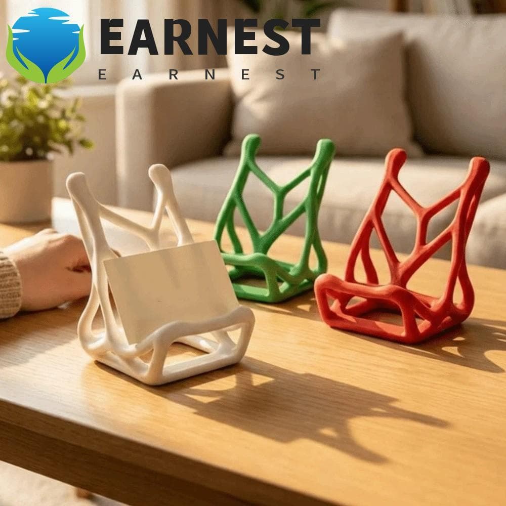 Suporte De Telefone De Osso De Esqueleto EARNEST , Cartão De Decoração De Mesa Antiderrapante Impresso Em 3D , Oco Simpl