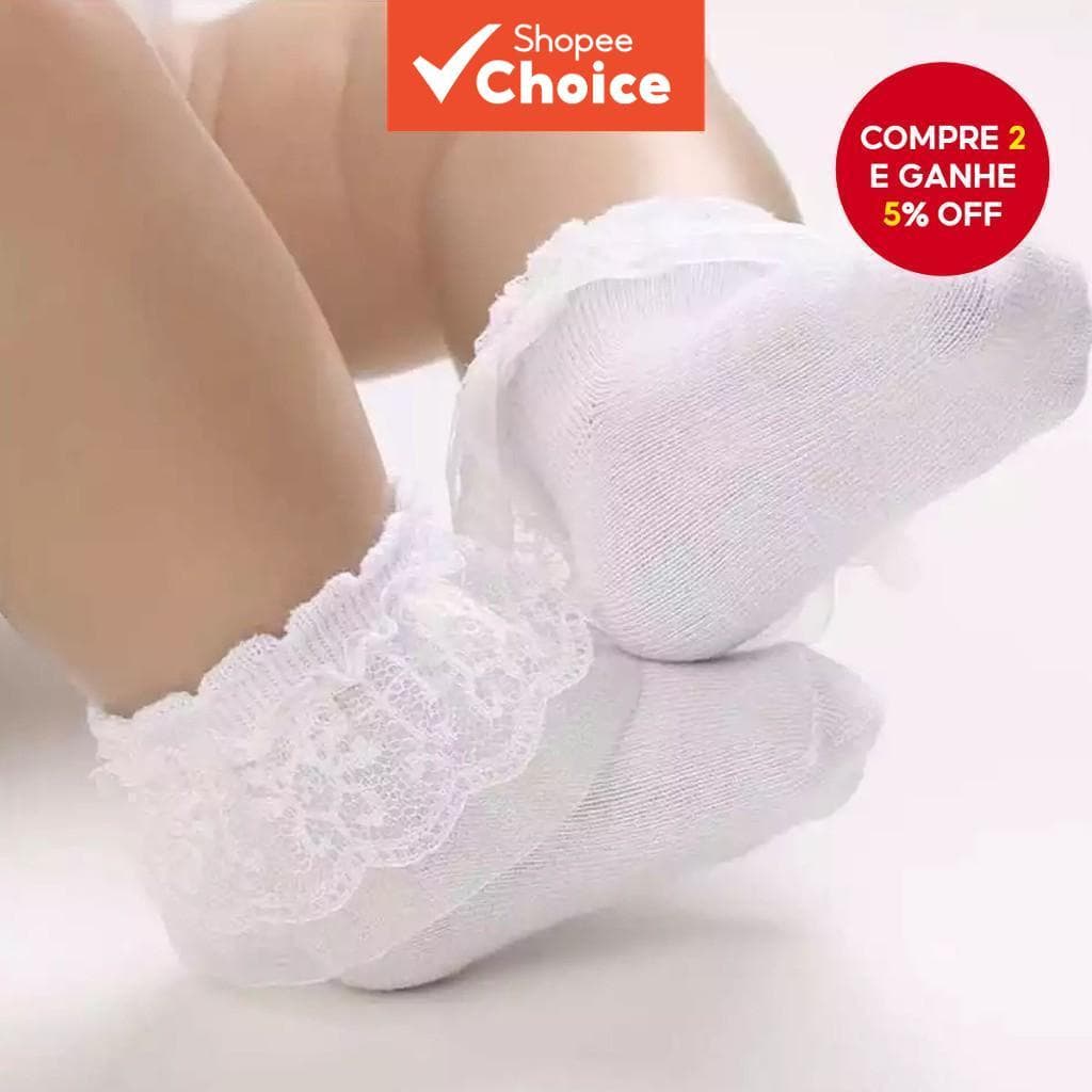 Meias Brancas Sapatos De Batismo Do Bebê Para 0-12 Meses Recém-Nascidos Meninos Meninas Sola Macia Batizado Primeira Com