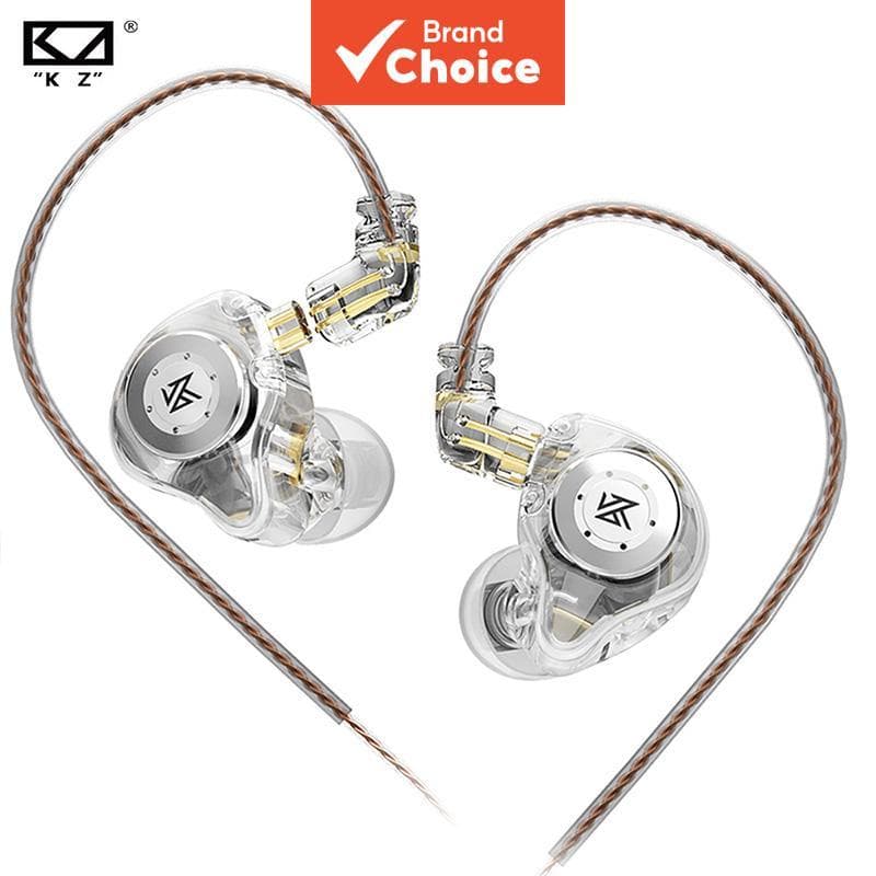 KZ EDX PRO Fones De Ouvido Dinâmicos HiFi Bass Monitor Intra-Auricular Esportivos Com Cancelamento De Ruído Para Música
