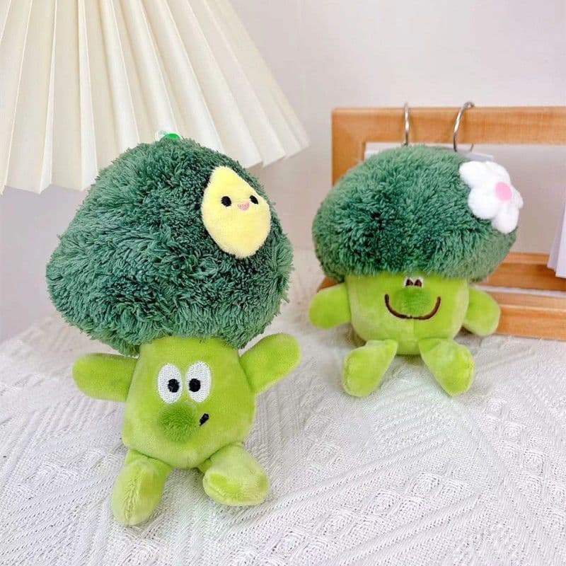 Criativo legumes moeda chaveiro pingente bonito boneca de pelúcia mochila ornamentos casais namoradas presentes de anive