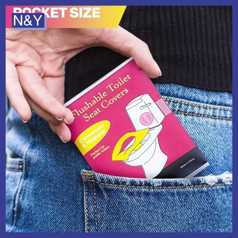 N & Y 10/40/70pcs Capas Descartáveis Para Assento De Vaso Sanitário-Assentos Sanitários Portáteis Viagens E Uso Em Hotéi