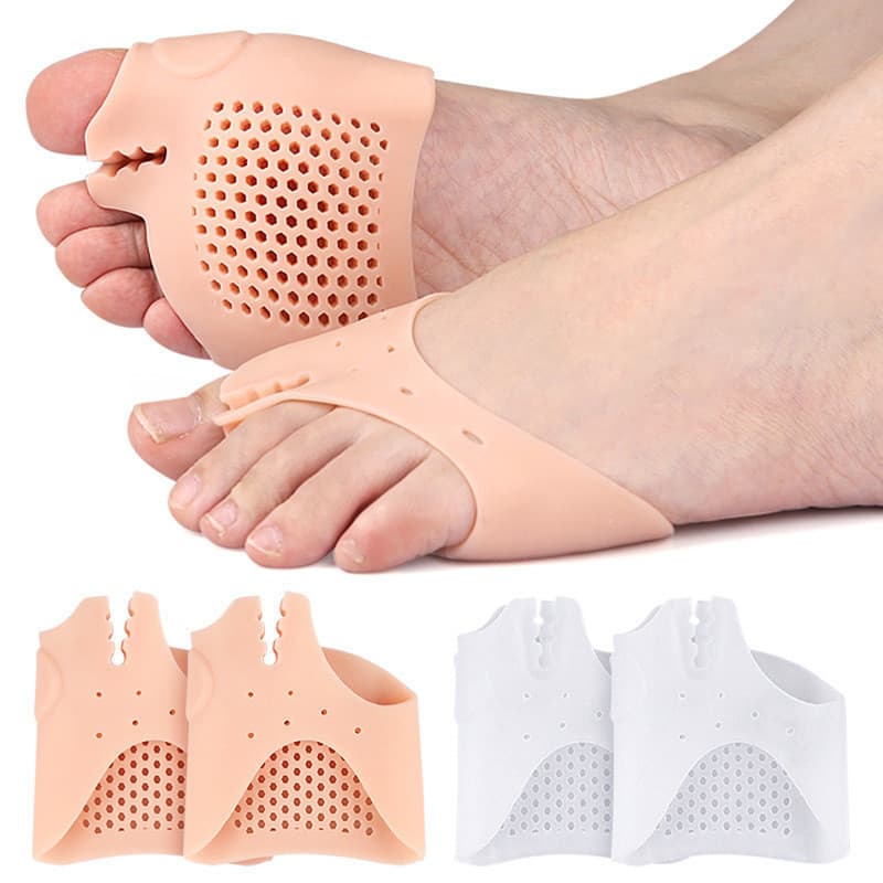 Hallux Valgus Toe Splitter Flip-Flops Flip-Flops Sobrepostos Toes Big Foot Bone Anti-Wear Fore