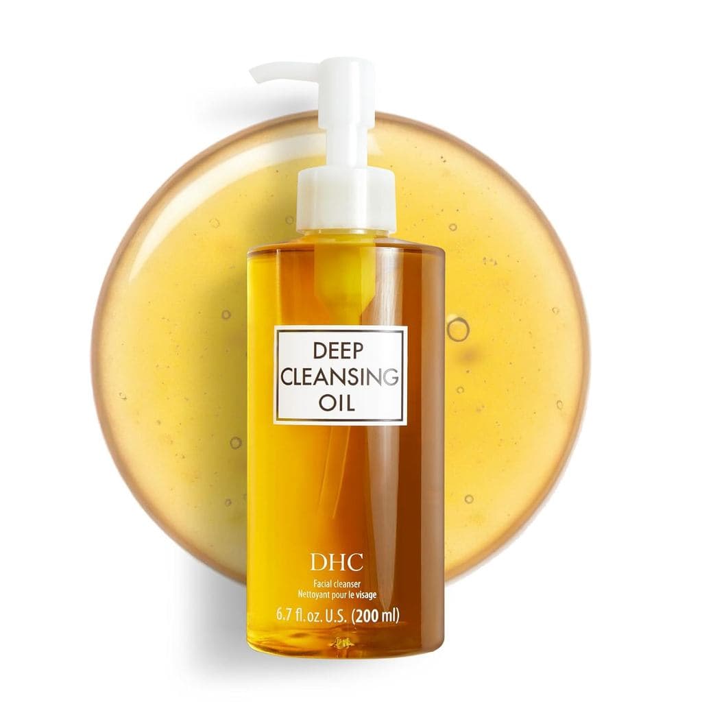 Óleo de Limpeza Profunda DHC, Óleo de Limpeza Facial, Removedor de Maquiagem, Limpa sem obstruir os poros, Sem resíduos,