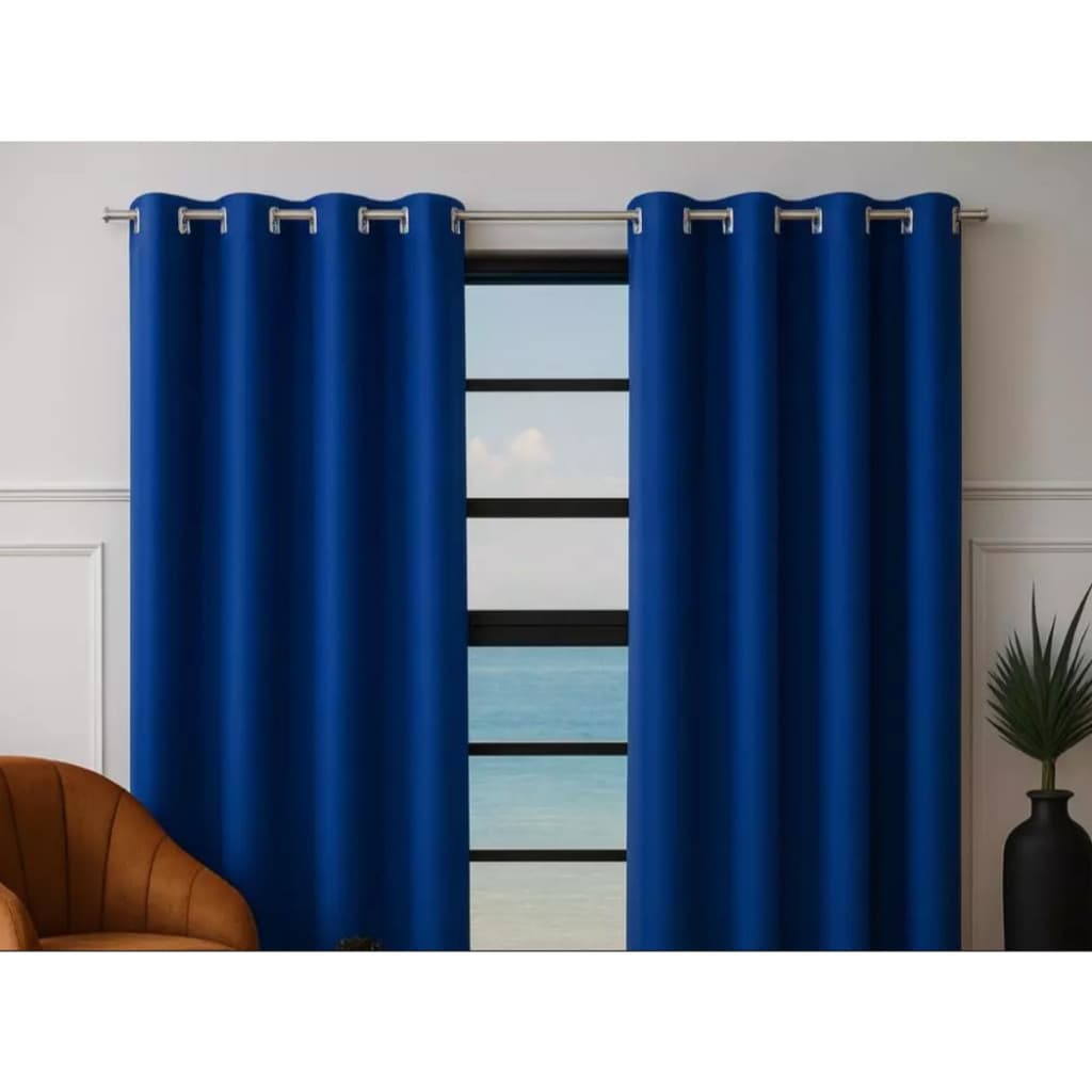 Cortina Oxford Roma Decorativa Corta Luz Tecido Grosso Elegância e Sofisticação Quarto Sala Janela