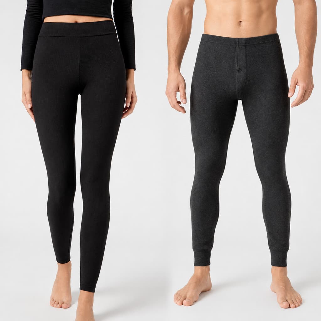 2 UNIDADES Meia Calça Segunda Pele Térmica Forrada Flanelada Peluciada Felpuda Feminina Ou Masculina