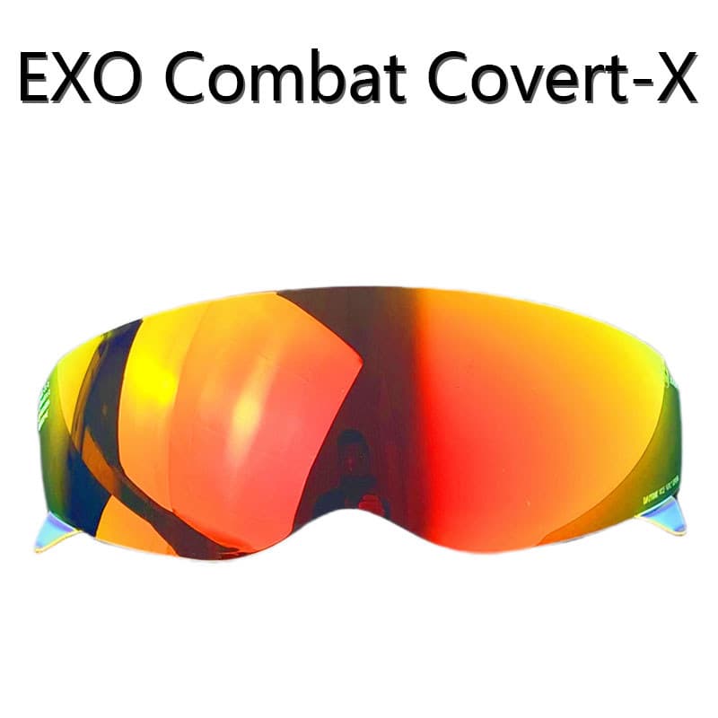Viseira De Capacete ForScorpion Exo Combate Covert-X Viseiras De Motocicleta Proteção UV Acessórios