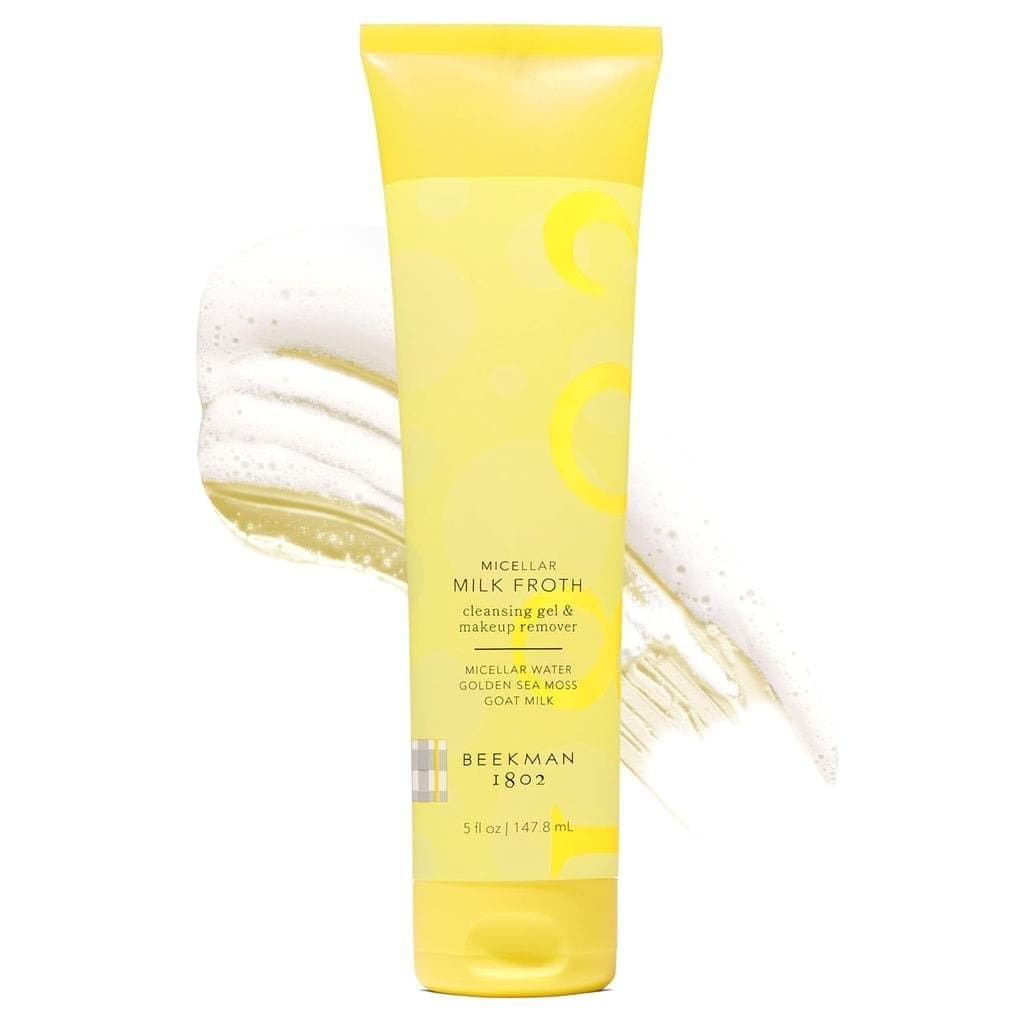 Beekman 1802 Leite Micelar Espumante para Facial – Gel Hidratante para Facial e Remoção de Maquiagem com