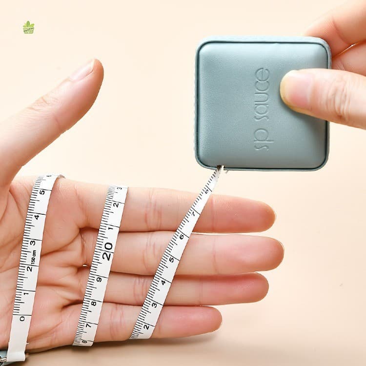 Mini Fita Métrica Portátil-Régua Macia Para Circunferência Da Cintura No Peito