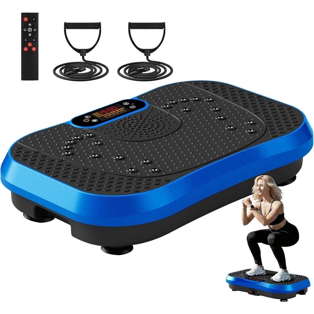 Plataforma Vibratória SoftGym para Exercícios de Drenagem Linfática, Plataforma Vibratória com Capacidade de 450 Libras