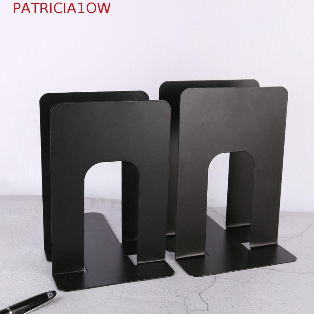 PATRICIA1OW Suporte Para Livros De Ferro , Suportes Mesa INS Em Forma De L , Rack De Durável Com Exibição Simples
