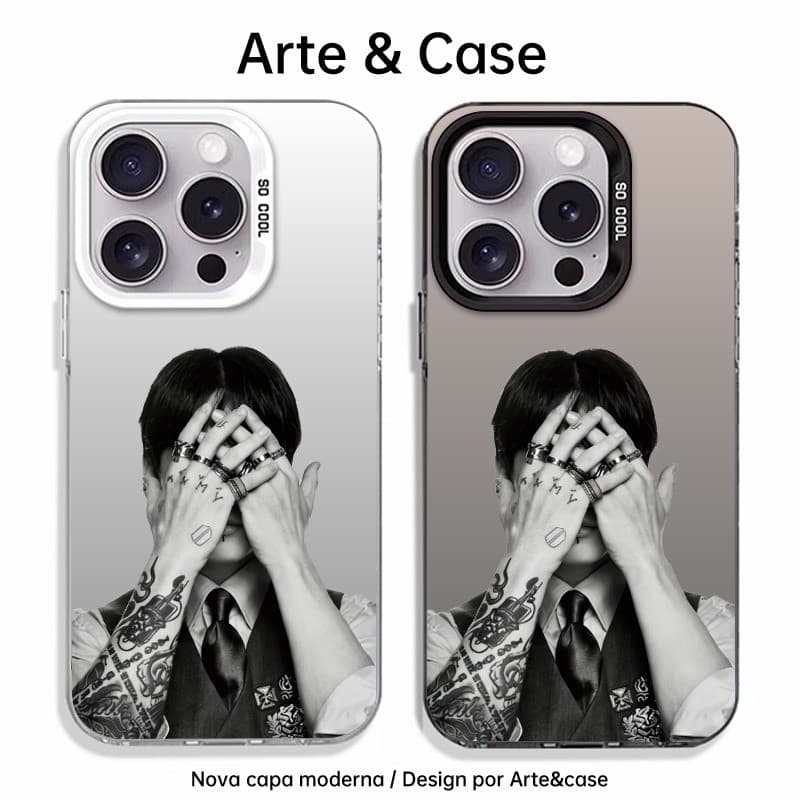 Capinha de silicone fosca impacto-BTS (Bangtan Sonyeondan) For MOTO E14 E15 G04 G05 G10 G24 G30 G34 G53 G54 G84