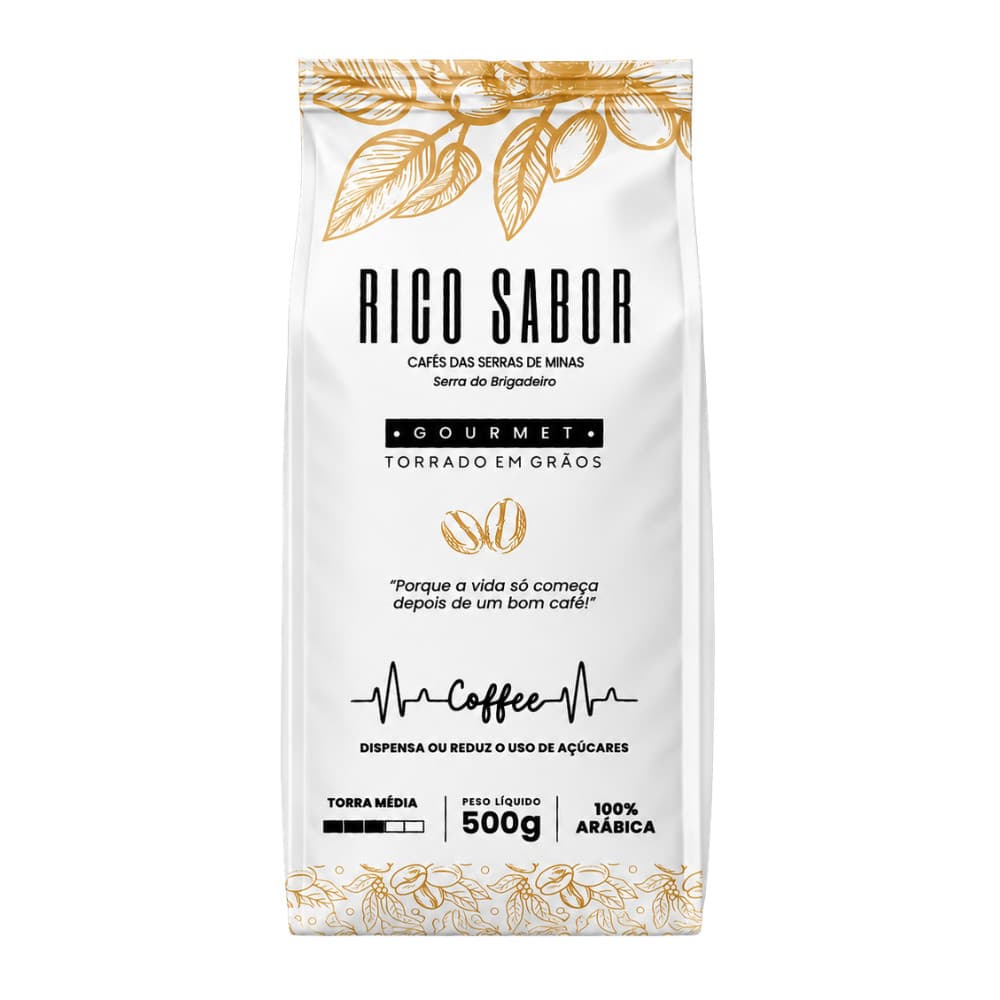 Café Em Grãos Especial 100% Arábica Rico Sabor Torra Média