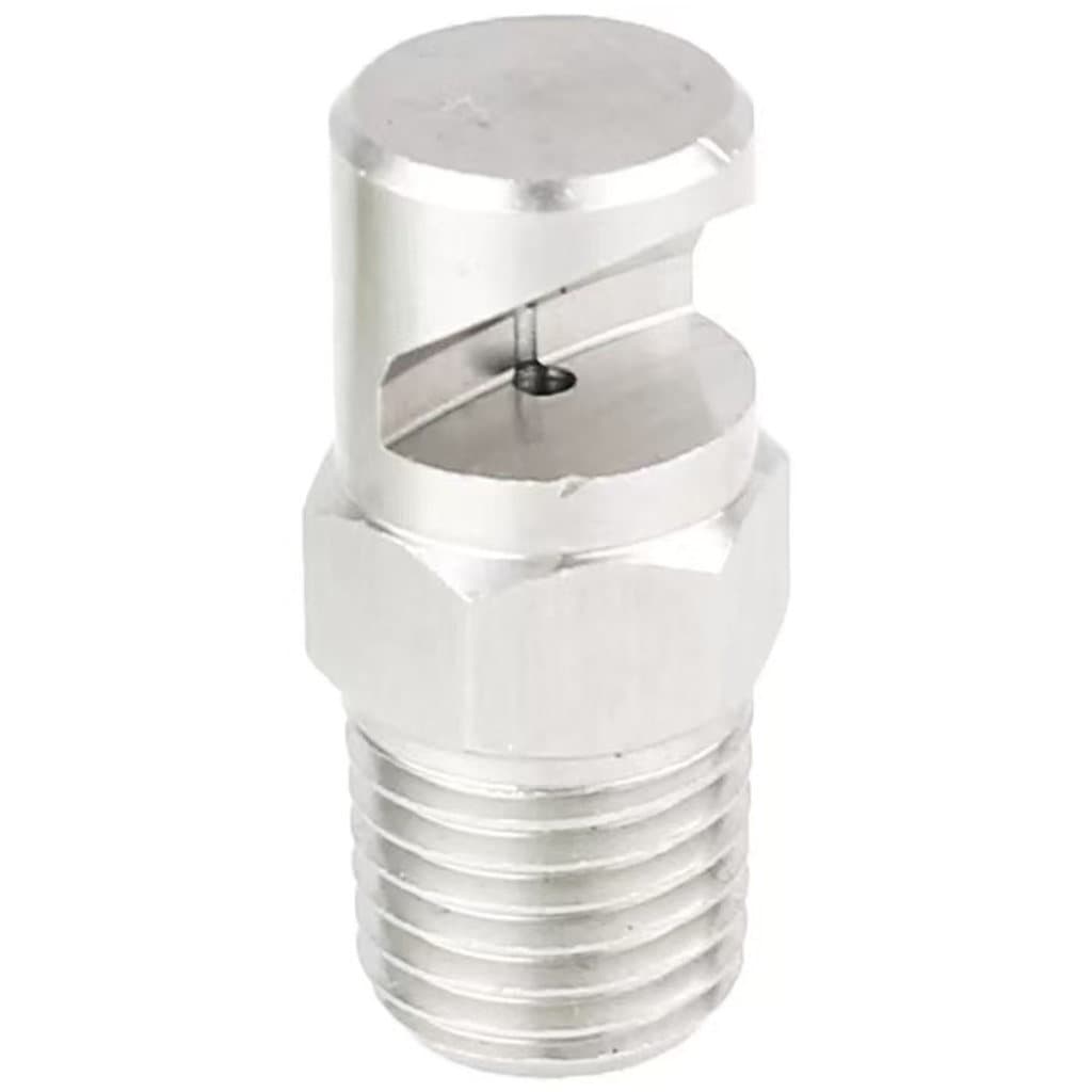 Bocal grande angular em forma de leque de aço inoxidável 304, bico de enxágue, bico de limpeza por aspersão de 90 graus,