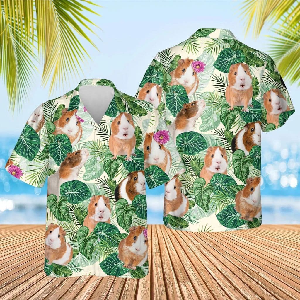 Venda quente camisa de flor masculina Cross-Border europeu americano 3D Digital cão impressão botão Cardigan topo POD pe
