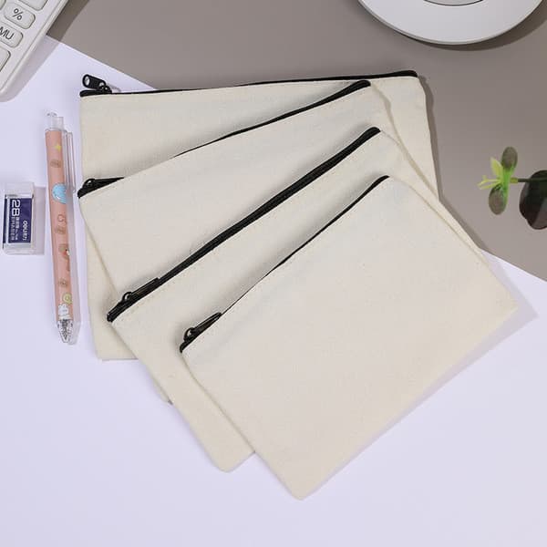 | 【pencil case】 | ☜Estojo pronto para pintura criativa, faça você mesmo, Graffiti, estojo de lona em branco, logotipo de