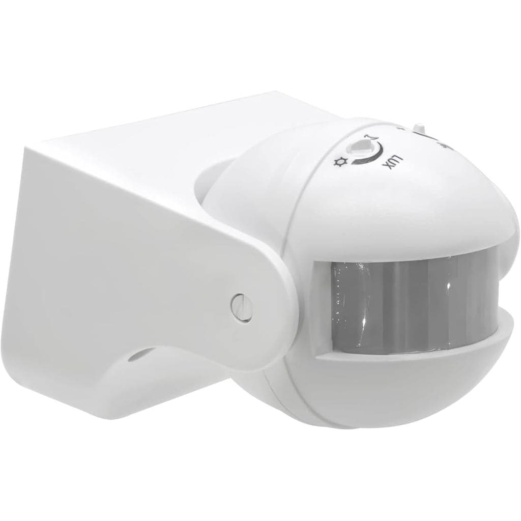 Interruptor de Luz com Sensor de Movimento PIR-360 °   Sensor de Presença Infravermelho, Faixa de Detecção, Branco, 220-