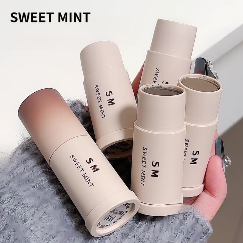 SWEET MINT Ponta Fina Multi-Tone Coloração De Cabelo Vara Portátil Enchimento De Linha E Capa Cinza Lápis Cosmético