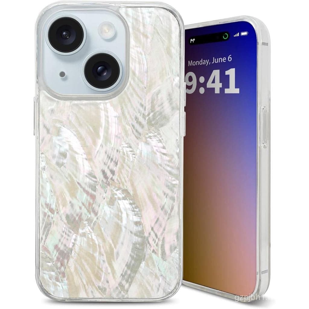 para 14 Capas Feitas com Conchas de Mar Autênticas e Únicas, Duráveis |   Deslumbrante e Magnífico |   Proteção contra q