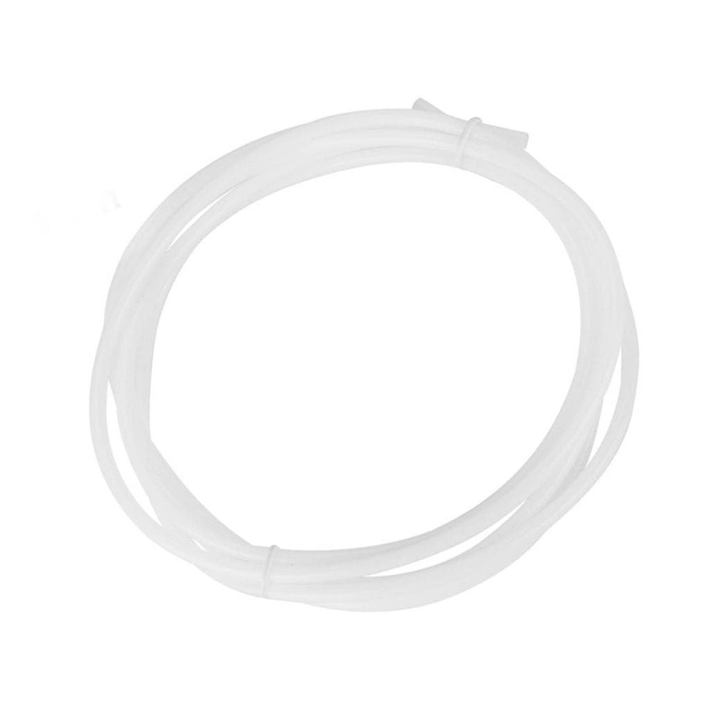 Tubo Bowden branco PTFE de 1,5/2 M para filamento 1,75 (2,0 mm ID/4,0 mm OD) para impressoras 3D