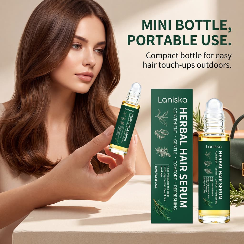 Bestseller ️ hair Care Rollerball Serum Cuidado Suave Para O Cabelo , Deixando-Fresco E Volumoso