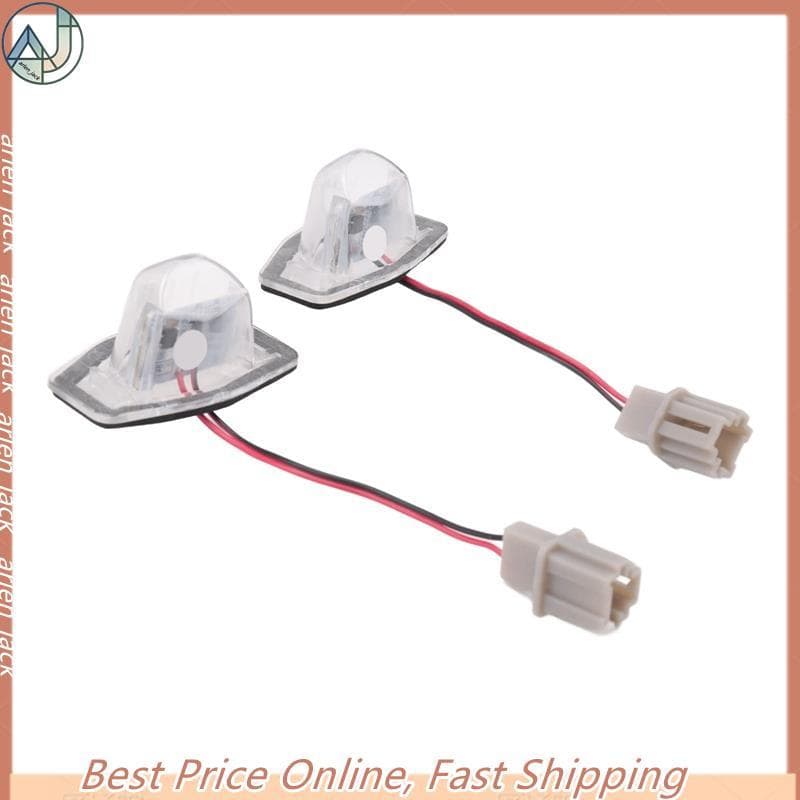 [arlen-Shop] 2 Lâmpadas Led Sem Erros Para Placa De Licença Fit Jazz