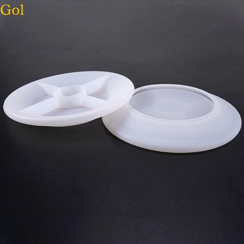 Placa Plana Resina Molde Iluminando Placas Espelho Silicone