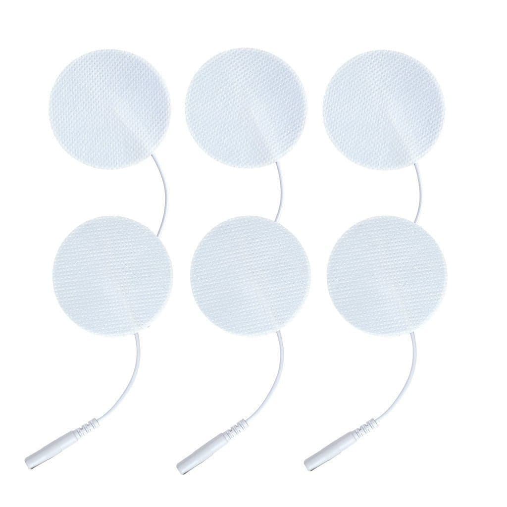 50/100 eletrodos, usados para máquinas de massagem corporal elétrica, eletrodos de reposição para estimulação.