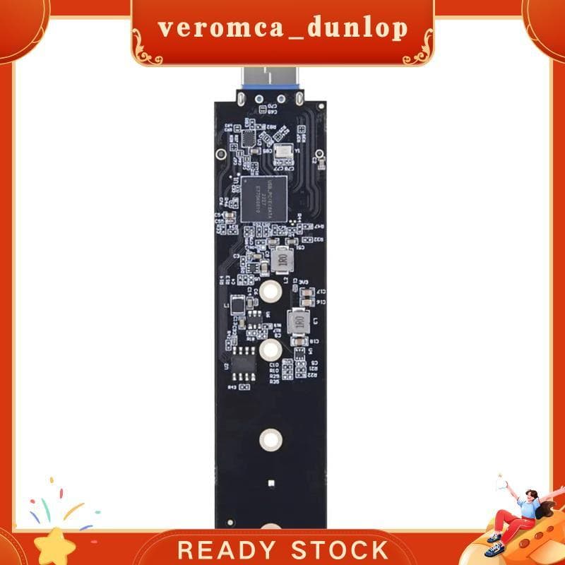 M . Adaptador 2 SATA NVMe SSD Para USB 3.1 , Placa Conversora Externa PCI-E-Gen 2 PCIe Tipo A