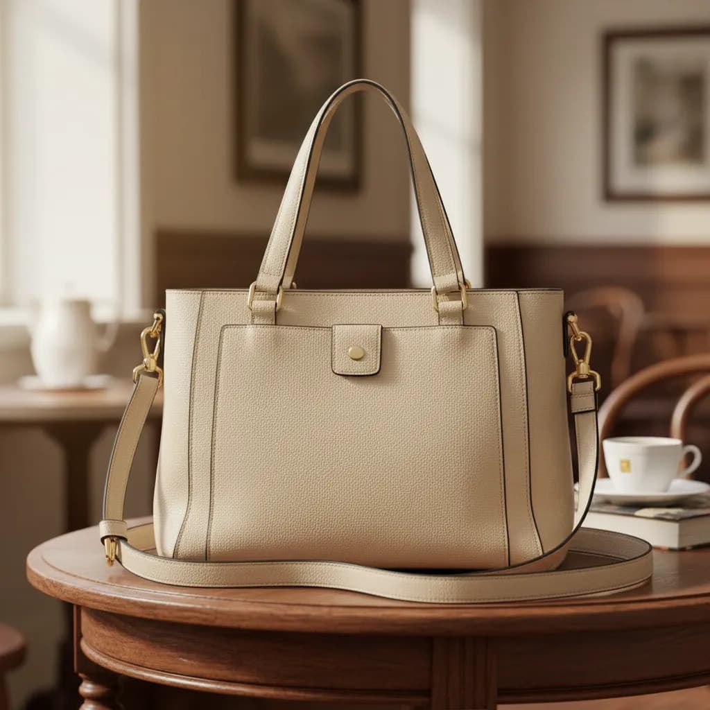 Bolsa Tote Transversal Feminina Casual Elegante Grande Ombro