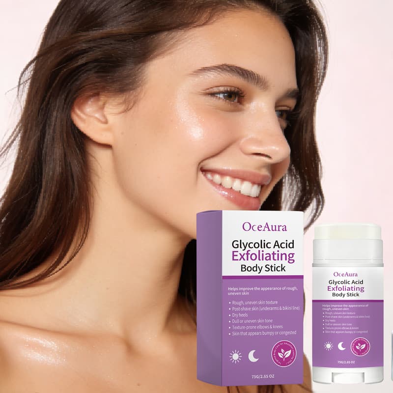 Estoque pronto OCEAURA Hidratante Renovador Body Stick Suave Confortável Refrescante Cuidado Externo Hidratante Suave Hi