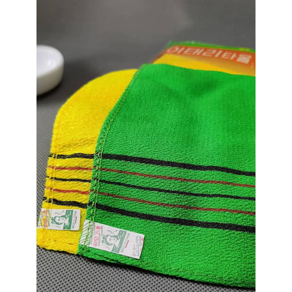 Toalha de banho de beleza coreana forte esfregando lama luvas à moda antiga pessoal casa única camada estilo fino mascul