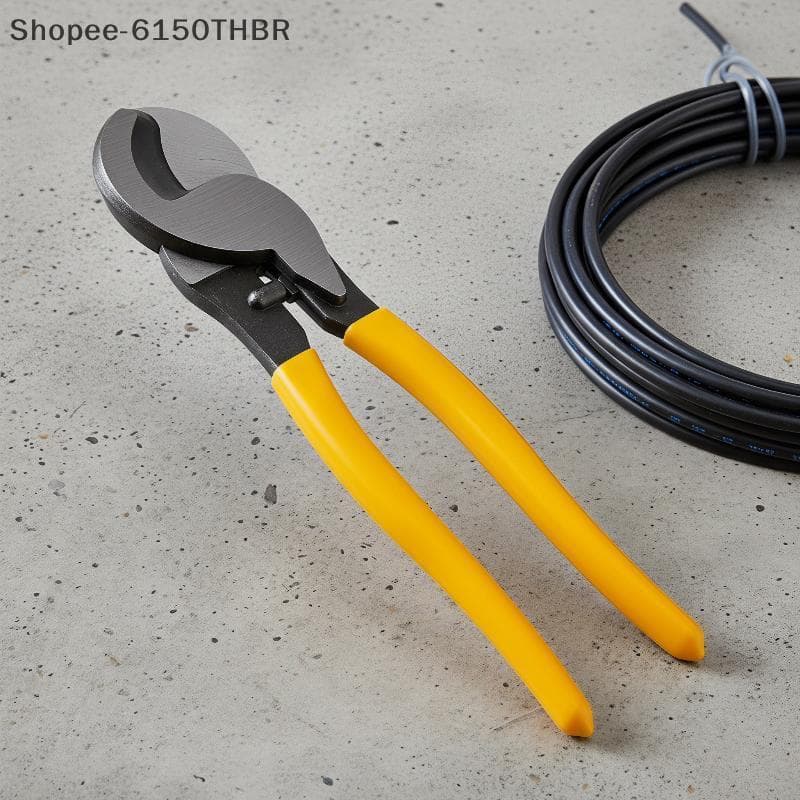[VJ] 1 Unidade Cortador De Cabo Isolado Anti-Sho Tesoura Descascadora De Fios Ferramenta Manual Portátil Para Instalação