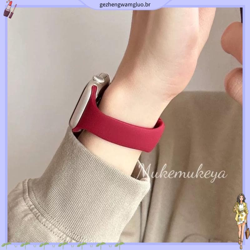 Coleção de 1016 pessoas adequada para OPPOwatchS/x3mini cinta 4pro cintura pequena estilo fino Silicone simples All-Matc