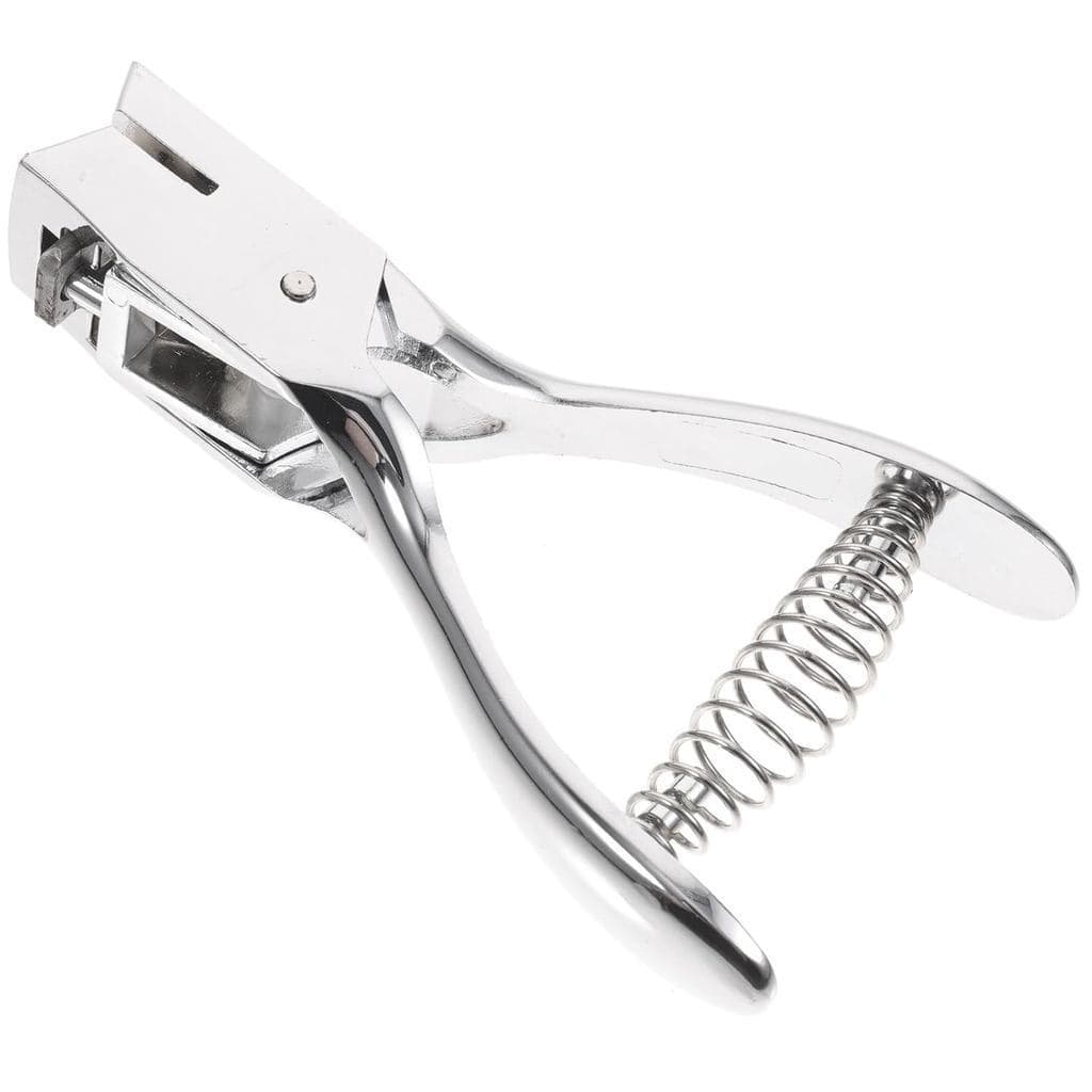 Furador manual oval, adequado para uso em escritórios e artesanato, ferramenta de perfuração de papel de furo único, pra