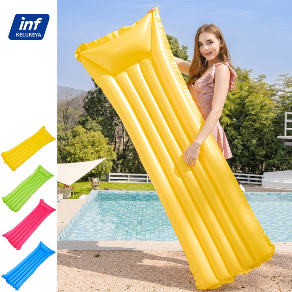 Xiaolu Venda Quente Adulto Inflável Drenagem Flutuante Reclinável Cama Flutuante PVC Cama Inflável Dobrável