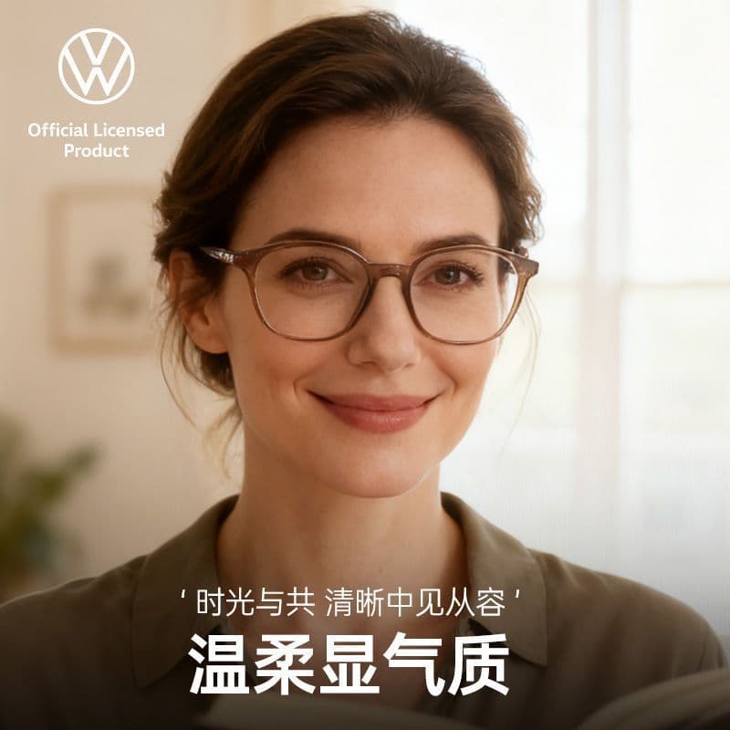 Alemão volkswagen volkswagen óculos de leitura Ultra-leve Anti-azul luz óculos de proteção para os olhos mais magro olha