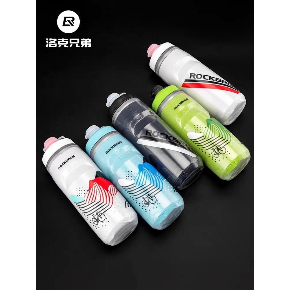 Rock irmãos bicicleta garrafa de água Mountain bike estrada copo água isolamento preservação gelo ciclismo ao ar livre c