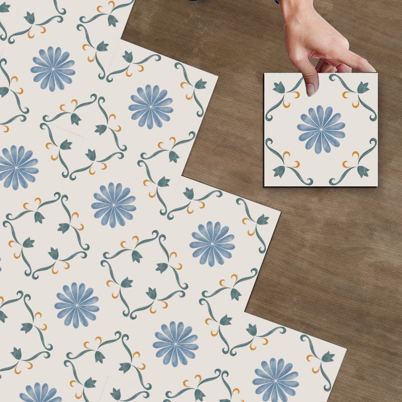Adesivos de piso para remodelação de piso Adesivos autoadesivos para azulejos de cozinha à prova d'água antiderrapantes
